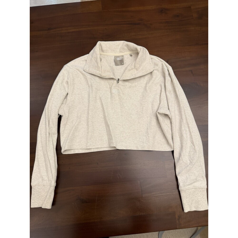 Kith cropped quarter-zip sweatshirt (108)